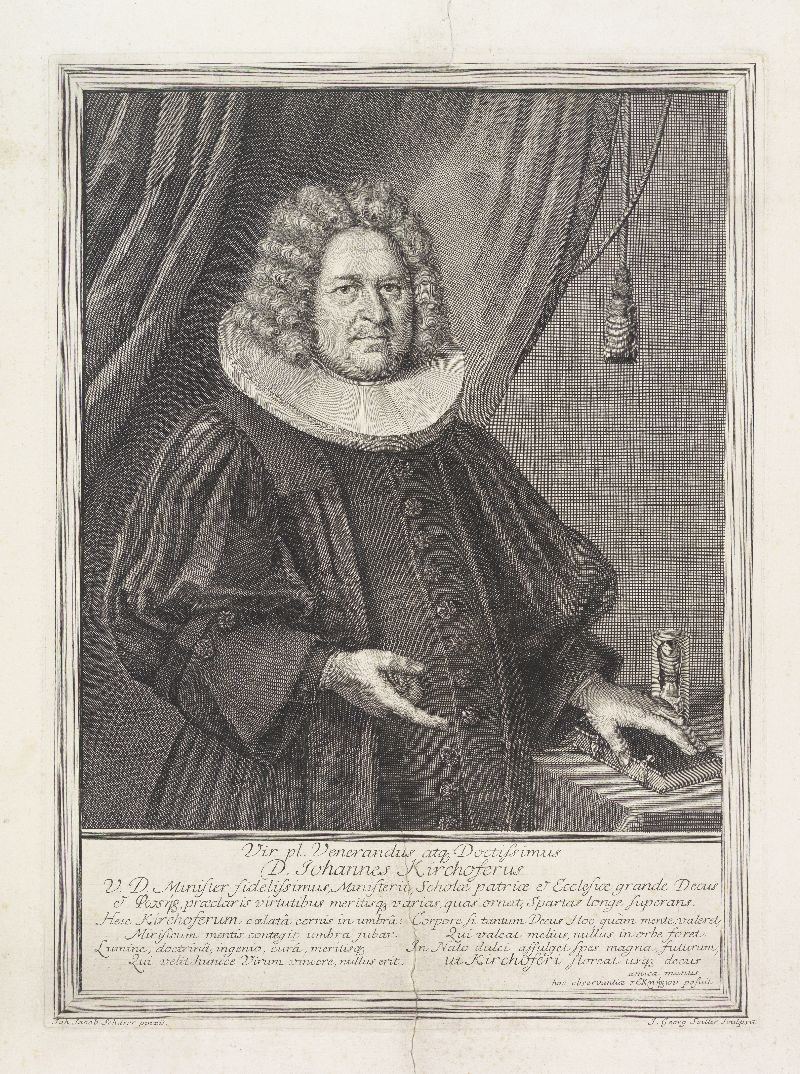 Pfarrer Johannes Kirchhofer aus Schaffhausen